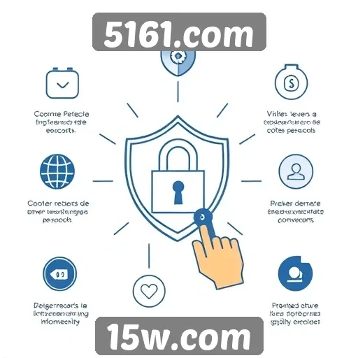 Recursos de segurança no site 5161.com